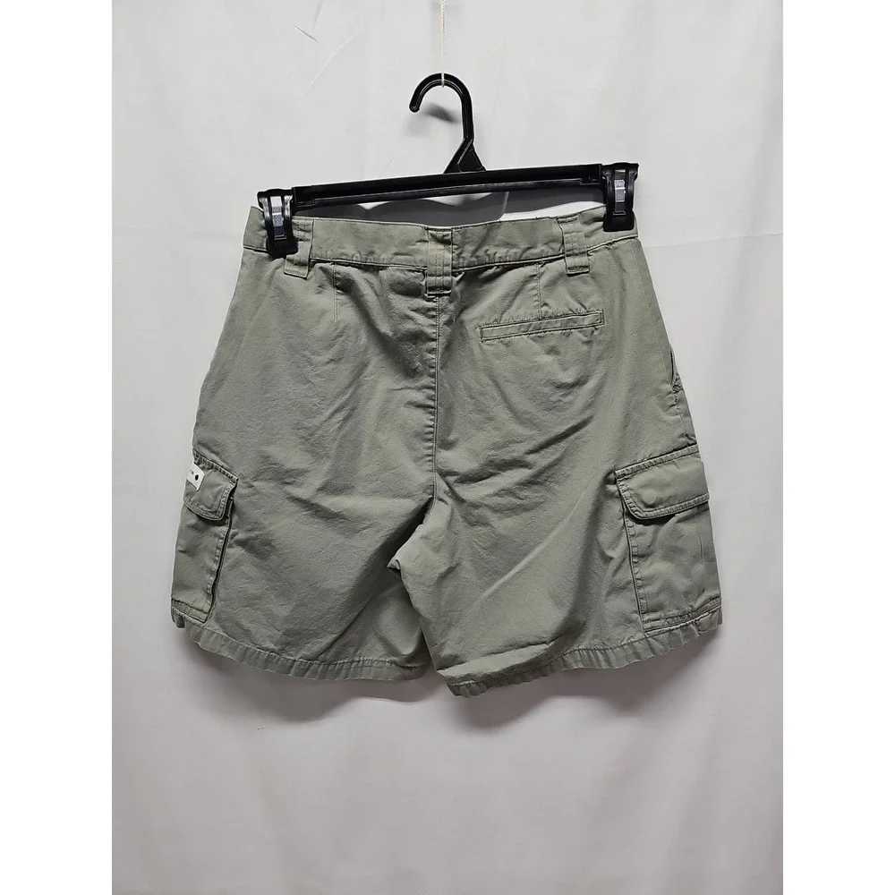 Calvin Klein‎ Women's Flat Front Jeans Cargo Shorts High Rise 7